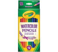 Crayola Watercolor Pencils-12/Pkg Long