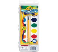 CRAYOLA Watercolor Set: 1 set, 16 colors, Multicolor
