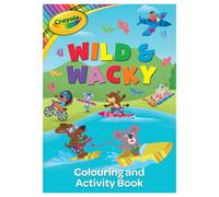 Crayola Wild & Wacky Colour & Activity Bk