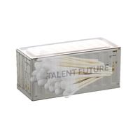 Crayon Box - Stylish Creative Pencil Case for Storage | Compact Metal Tin with Lid, Portable Multi Purpose Box for Tools School Supplies Organization and Students, 4.53x1.97x1.97 Inches