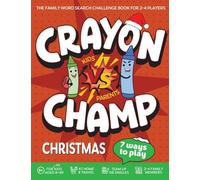 Crayon Champ Kids vs Parents Christmas: The family word search challenge book for 2-4 players