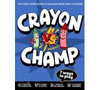 Crayon Champ Kids vs Parents: The family word search challenge book for 2-4 players