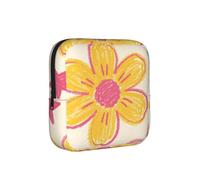 Crayon Doodle Art Period Proof Storage Bag-Feminine Hygiene Travel Case for Sanitary Pads, Discreet Mensural Pouch for Purse Office