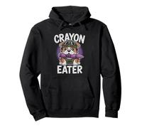CRAYON EATER Grunt French Bulldog Military Soldier Sarcasm Pullover Hoodie