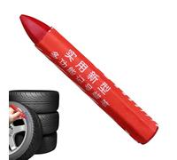 Crayon Marker for Tire - Sturdy Tire Writing Tool for Cars Trucks | Oil Resistant and Waterproof with Easy Grip, Ideal for Auto Shops, Garage Use, and Custom Designs 0.51x0.51x3.66 in