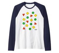 Crayon Shin-chan pajamas Raglan Baseball Tee