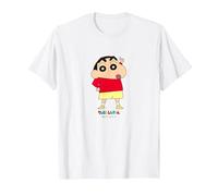 Crayon Shin-chan Shin-chan is a Popular Person T-Shirt, Men, White, 6X-Large