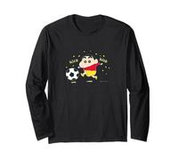 Crayon Shin-chan Soccer with Shin-chan Long Sleeve T-Shirt