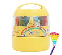 Crayons for Kids - 36-Colors Washable Coloring Markers for Children | Kids Crayon Set, Vibrant Wax Sticks with Formula & Paper Wrappers for Ages 3-12, School, Classroom and Home