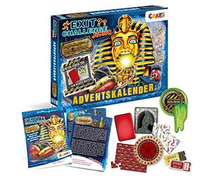 CRAZE 33425 Exit Challenge Junior Escape Game Advent Calendar, The Mysterious Amusement Park Christmas Calendar, Creative Children's Calendar