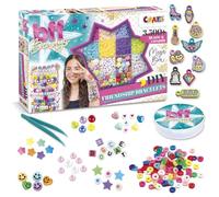 CRAZE BFF BEADYS Mega Box - Charm Bracelet Making Kit for Teens with 24 Pockets of Beads & Charms - Kids Jewellery Making Sets for Girls & Boys - Creative Crafts Kit