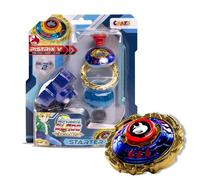 CRAZE Blade Starter Set Series 2 Coraxus Battle Top with Launcher, Multicolor, for Kids