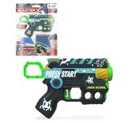 CRAZE BLASTER-X Foam Gun: 16cm Kids Foam Blaster Toy, 6 Darts, 10m Range, Foam Dart Gun, Kids Foam Gun Toy, Party Games, Nano