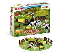CRAZE ADVENT CALENDAR CLAAS 2020 Toy tractor calendar for kids at Christmas 19597