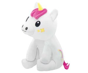 CRAZE DreamHugs Misty Unicorn Plush - Weighted Kawaii Plushies, Soft Stuffed Animal Cuddly Toy, Cute Plushy Animal Toys, Cuddly Anxiety Toy, White