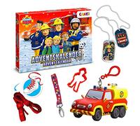 CRAZE Fireman Sam Advent Calendar for Children, Advent Calendar Boys with Fire Brigade Toy for Children