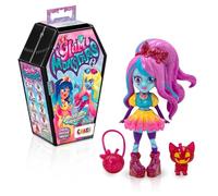 CRAZE Glam MONSTARS - Small Monster Doll for Girls with Spooky-Fashionable Outfit, Pet & Handbag - Monster Dolls with Accessories for Girls Ages 3+, Varios