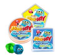 CRAZE Jumputty 18675 Jumping Clay Colourful Children's Clay 15 g Tin Jump Putty Children's Party Gift 5 Colours