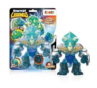 CRAZE Legends Stretchy Battlehorn Stretchy Action Figures for Kids, Superheroes to Collect with Slime Filling, 6 Different Dinosaurs