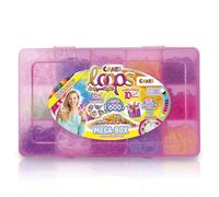 CRAZE loops Mega Box: 1600 Rubber Bands, Loom Bands Set, Loom Band Accessories, Craft Supplies, Kids Crafts, DIY Crafts, Rubber Band Refills, Bracelet Making Kit, Necklace Making Kit, Ring Making Kit