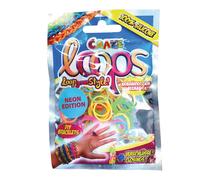 Craze Loops Starter pack Mix Colours 100 Pack - Neon Edition