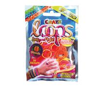 Craze Loops Starter pack Mix Colours 100 Pack - Peach
