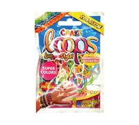 Craze Loops Starter pack Mix Colours 100 Pack - Neon