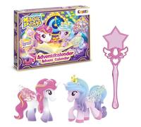 CRAZE Magic Ponys Advent Calendar 2025 - 24 Surprise Toys with Figures, Magic Wand & Accessories, Girls Toy Advent Calendar - Christmas Calendar & Countdown Calendar for Kids