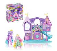 CRAZE Magic Ponys School of Magic - Playset with Toy Figures & Glow-in-the-Dark Pony - Magical Three-Storey Adventure for Children, Girls Horse Toys & Pony Toy Gift Set
