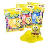 CRAZE Magic Slime Bag Surprise Bundle of 3 - SpongeBob SquarePants Slime Toys, Non-Sticky Slime for Kids with 3 Mystery Figures