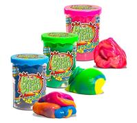 CRAZE Magic Slime Poupsie Noise 3 x Set Thick Pups Slime Children 3 x 100 g, 31049, Bundle Children's Toy, 17.1 x 5.7 x 7.6 cm