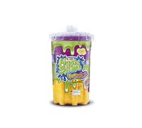 CRAZE MAGIC SLIME Yummies XL - Colour-Layered Slime with Fun Sucker Character, slime Toy for Kids with 1 out of 4 Collectible Figures - 600 ml