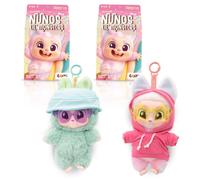 CRAZE NUNOS Lil' Monsters 2-Pack Plush Keyrings - Wave 2