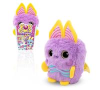 CRAZE Pop Cones Twisty Plush - Kawaii Plushy in Popcorn Box with Exclusive BFF Bracelet - Cute Plushies & Soft Plushes