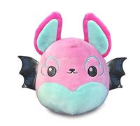CRAZE SquishPets Medium Plush Bat 7.5 Inch - Soft Cuddly Toy Stuffed Animal for Kids - Cute Kawaii Plushy for Girls and Boys for Children Age 3+, Hart