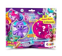 CRAZE Stretchy Superstars Minis Double Pack: 2 Collectible Stretchy Figures, 24 Mini Toys for Kids