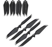 Craznick 8pcs Propellers for DJI Mavic Air 2/Air 2s Drone Replacement Prop Blades Quick-Release Spare Propeller Blade Foldable Low Noise 7238F Wings for DJI Mavic Air 2/Air 2s Accessories Silver Tips