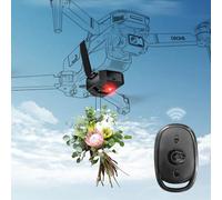 Craznick Drone Airdrop System for DJI Lito X1/Lito 1/Mini 4K/2 SE/3/4/5 Pro/Air 3/Mavic 2/2S/3 Phantom 3 4/4 Pro Transport Release Delivery Payload Device for Wedding Scene Fishing Bait Rescue