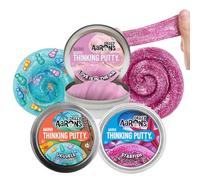 Crazy Aaron's Mini Scented Putty Collection 3 Pack - Love is in The Air, Ukulele & Starfish - Stretchable Fidget Putty Set for Kids and Adults