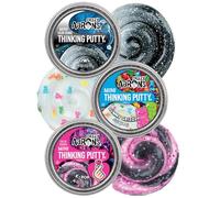 Crazy Aaron's Putty Mini Tins Gummy Grizzly, K-Pop & Pygmy Hippo Gift Set Bundle - 3 Pack (13.3g Each)