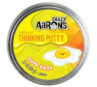 Crazy Aaron's Thinking Putty 3.5" - Over Easy - Putty for Kids and Adults - Creative and Endless Fun, Stress Relief Therapy Toys, Never Dries Out