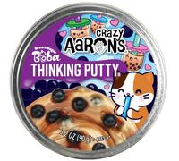 Crazy Aaron's Thinking Putty - Brown Sugar - Boba Inspired Putty for Kids and Adults in a 4" Tin - Creative and Endless Fun, Stress Relief Therapy Toys, Never Dries Out