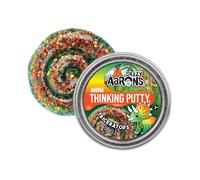 Crazy Aaron's Thinking Putty - Mini Tin - Triceratops - Sensory Putty for Kids and Grown ups in a 2" Tin - (0.47 oz) of putty - Creative and Endless Fun, Stress Relief Therapy Toys