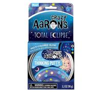 Crazy Aaron's Thinking Putty® - Total Eclipse - Glow in The Dark Sensory Putty for Kids and Grown ups in a 4" Tin - Creative and Endless Fun, Stress Relief Therapy Toys, Never Dries Out