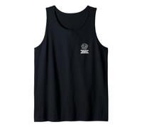 Crazy About Golden Retriever Minimalist Badge Patch Tank Top