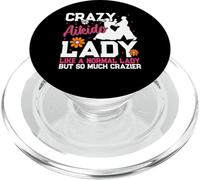 Crazy Aikido lady like a normal lady but so much crazier PopSockets PopGrip for MagSafe