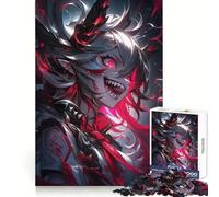 Crazy Anime School Girl 1000 Pieces Puzzles for Adults Strong Logic Tight Connection Joyful Challenge Thoughtful Gift (38x52cm)