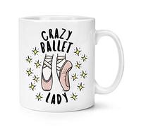 Crazy Ballet Lady Stars 10oz Mug Cup