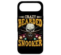 Crazy Bearded Snooker Vintage Skull Pool Players Billiards Case for iPhone Air