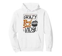 Crazy Beef Stew Lady Beef Stew Meat Lover Pullover Hoodie